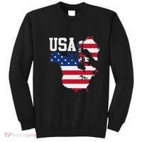 New Usa Map Now Featuring Canada And Greenland Funny Sweatshirt thumb 0