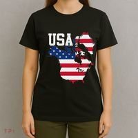 New Usa Map Now Featuring Canada And Greenland Funny T-Shirt thumb 4