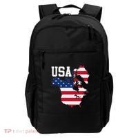 New Usa Map Now Featuring Canada And Greenland Funny Backpack thumb 0