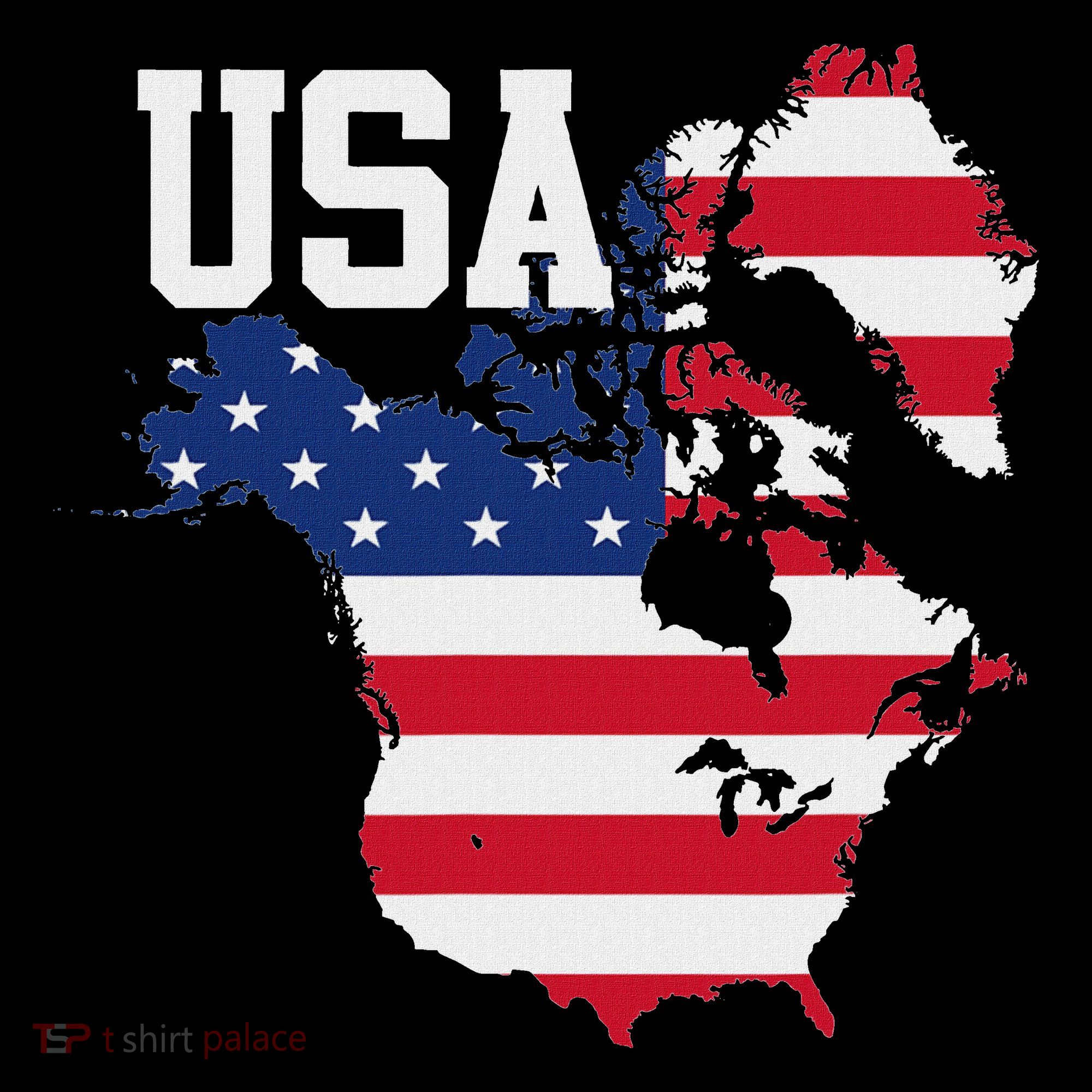 New Usa Map Now Featuring Canada And Greenland Funny Women's Hoodie