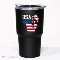 New Usa Map Now Featuring Canada And Greenland Funny Tumbler thumb 0