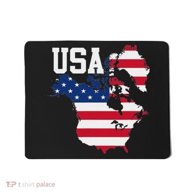 New Usa Map Now Featuring Canada And Greenland Funny Mousepad