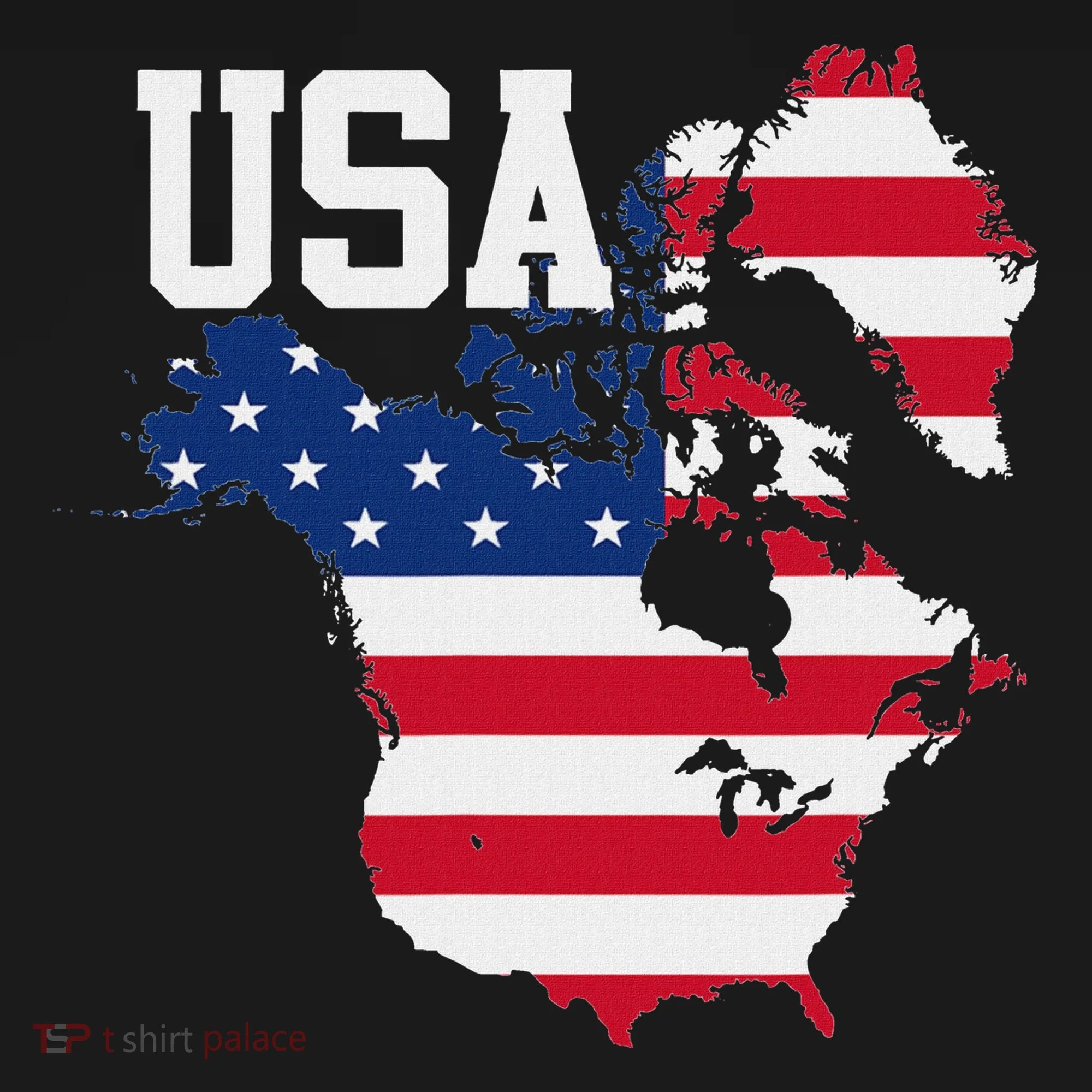 New Usa Map Now Featuring Canada And Greenland Funny Ornament
