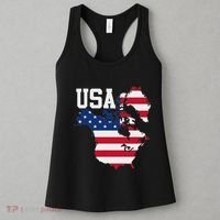 New Usa Map Now Featuring Canada And Greenland Funny Women's Tank Top thumb 3