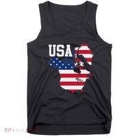 New Usa Map Now Featuring Canada And Greenland Funny Tank Top thumb 0