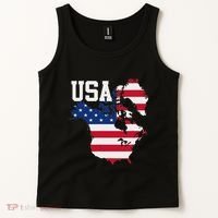New Usa Map Now Featuring Canada And Greenland Funny Tank Top thumb 2
