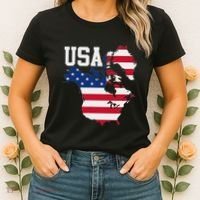 New Usa Map Now Featuring Canada And Greenland Funny Women's T-Shirt thumb 2