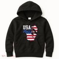 New Usa Map Now Featuring Canada And Greenland Funny Kids Hoodie thumb 0