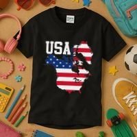 New Usa Map Now Featuring Canada And Greenland Funny Kids T-Shirt thumb 3