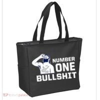 Number One Bullshit Funny Tote Bag thumb 2