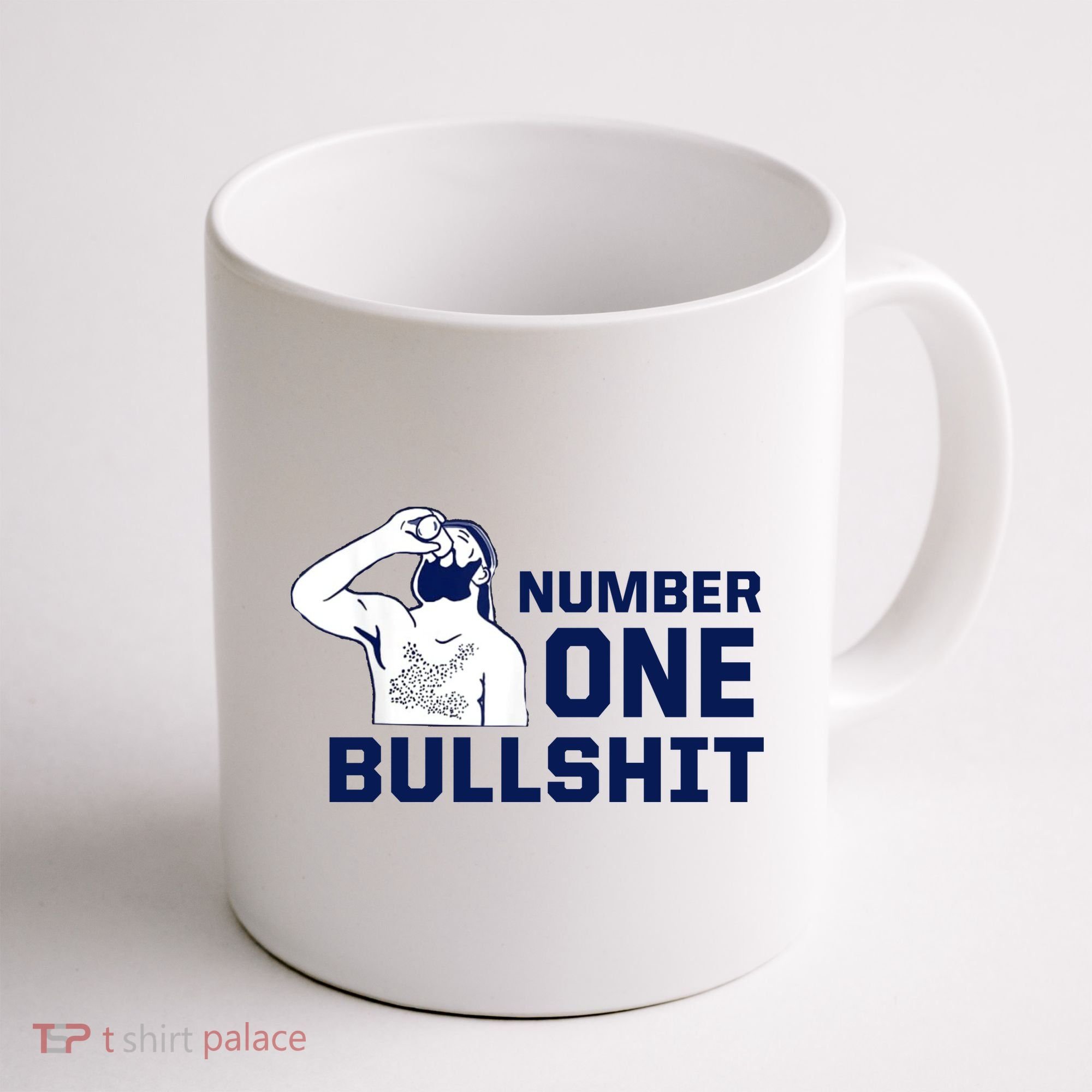 Number One Bullshit Funny Coffee Mug
