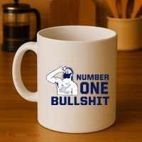 Number One Bullshit Funny Coffee Mug thumb 4