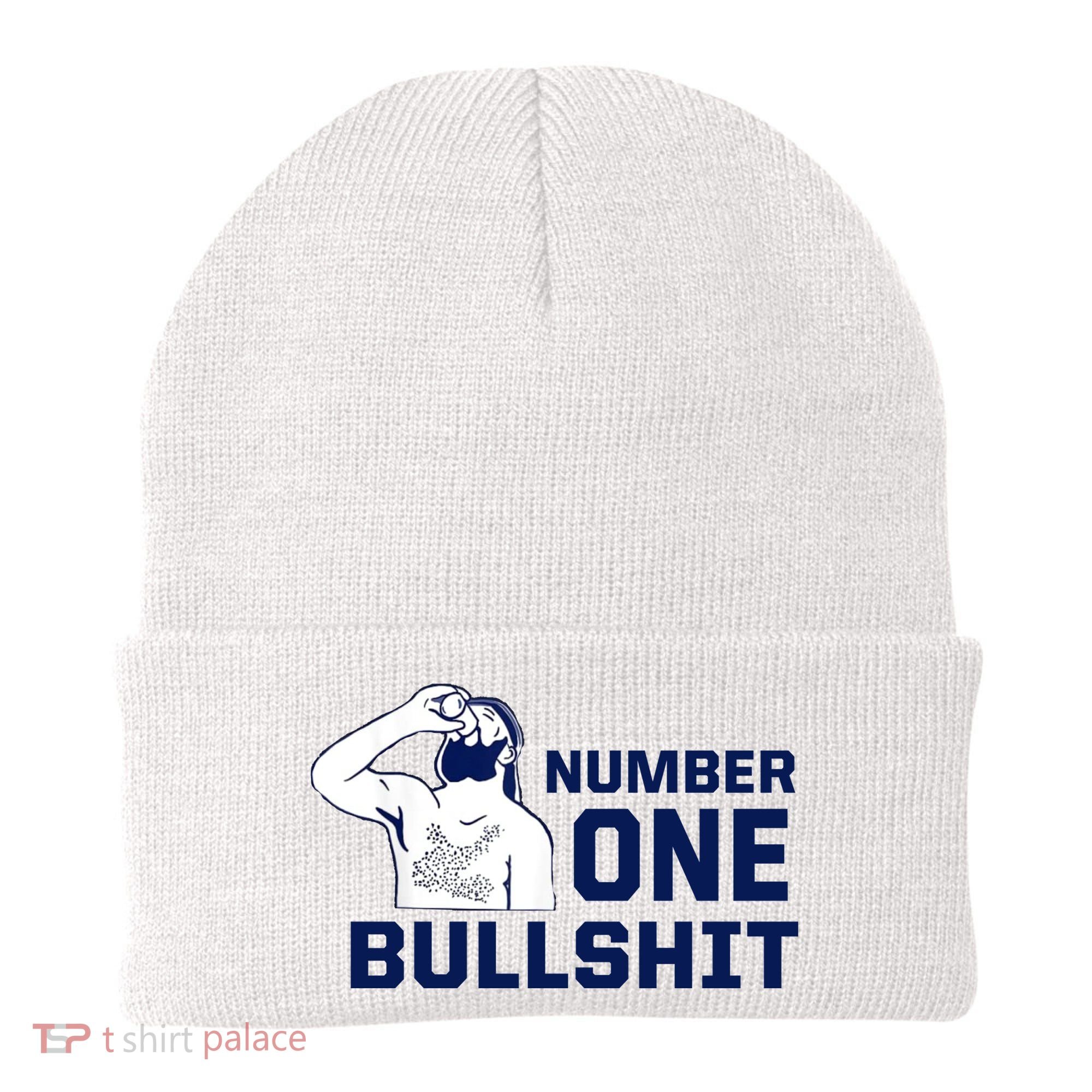Number One Bullshit Funny Beanie