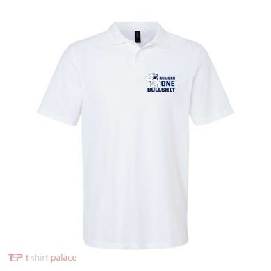 Number One Bullshit Funny Polo