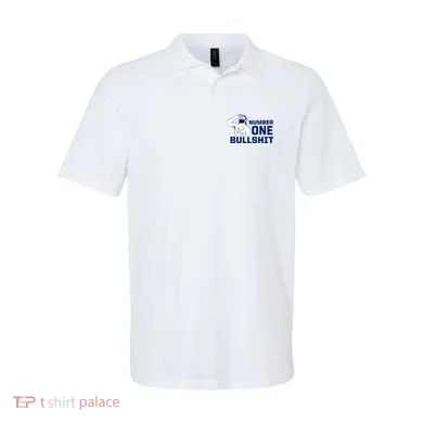 Number One Bullshit Funny Polo