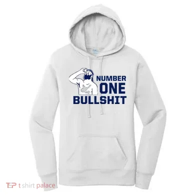 Number One Bullshit Funny Women's Hoodie