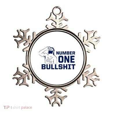 Number One Bullshit Funny Ornament