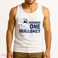 Number One Bullshit Funny Tank Top thumb 3