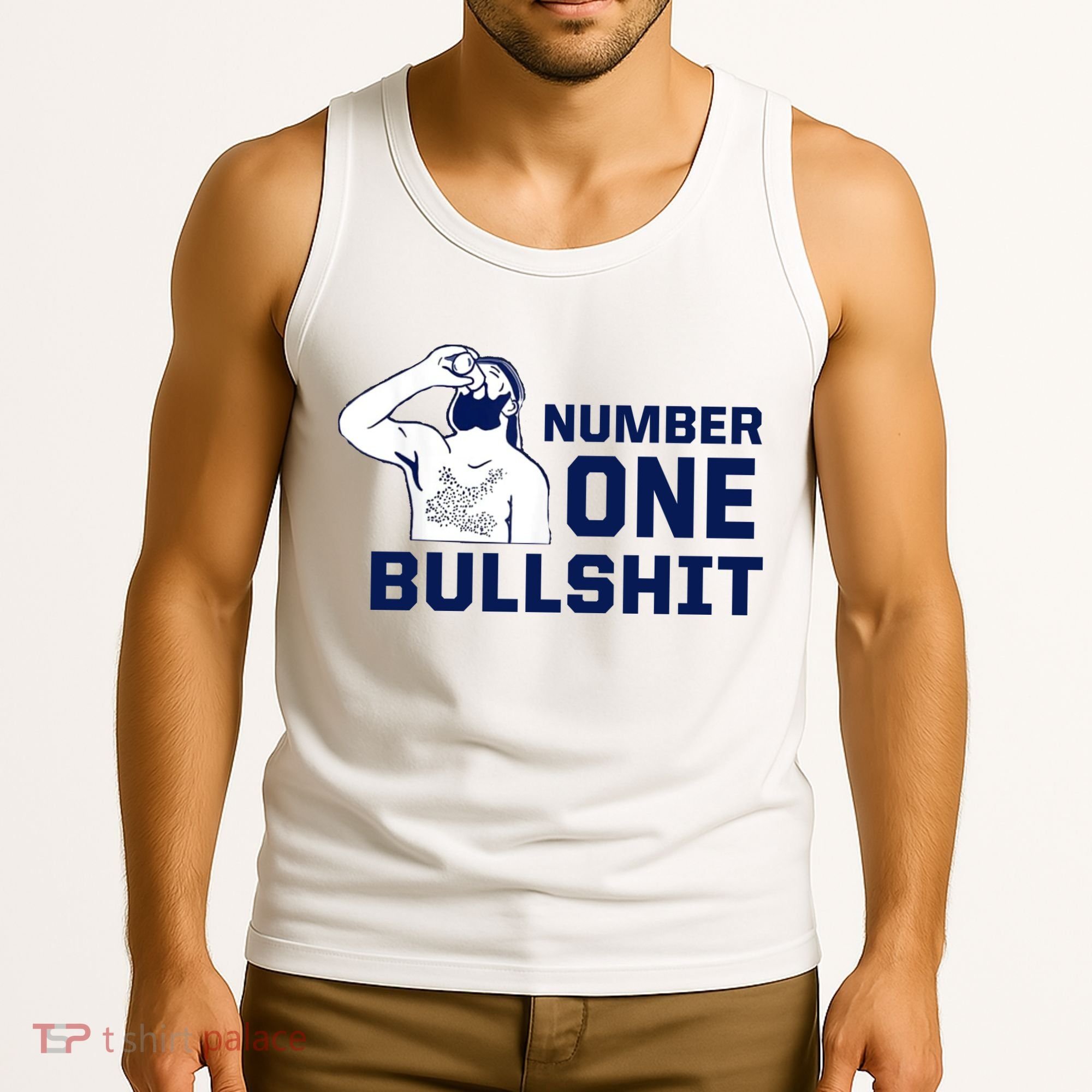 Number One Bullshit Funny Tank Top