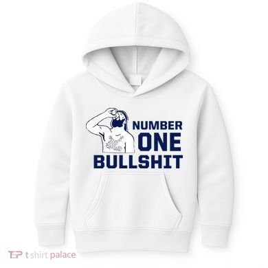 Number One Bullshit Funny Kids Hoodie
