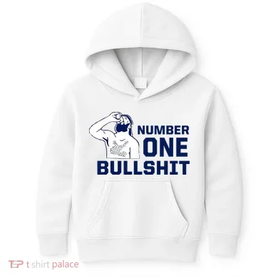 Number One Bullshit Funny Kids Hoodie