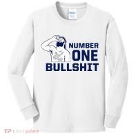 Number One Bullshit Funny Kids Long Sleeve Shirt thumb 0