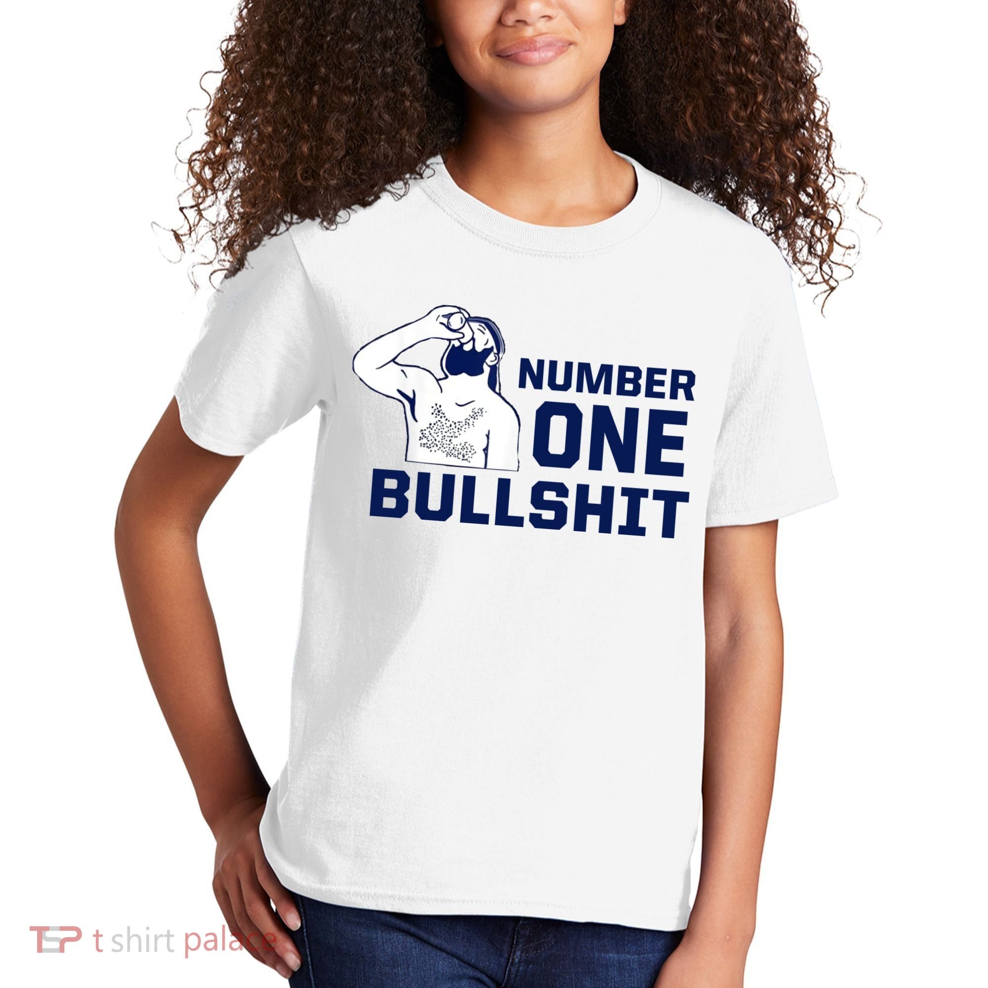 Number One Bullshit Funny Kids T-Shirt