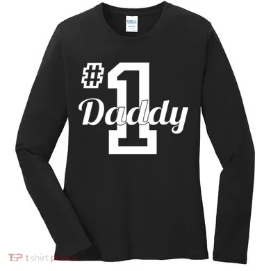 Number One Dad Women's Long Sleeve Shirt