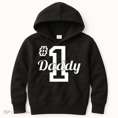 Number One Dad Kids Hoodie