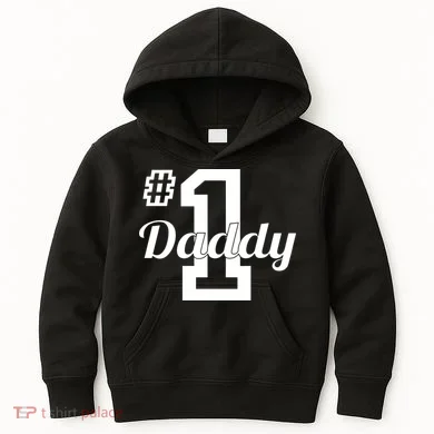 Number One Dad Kids Hoodie