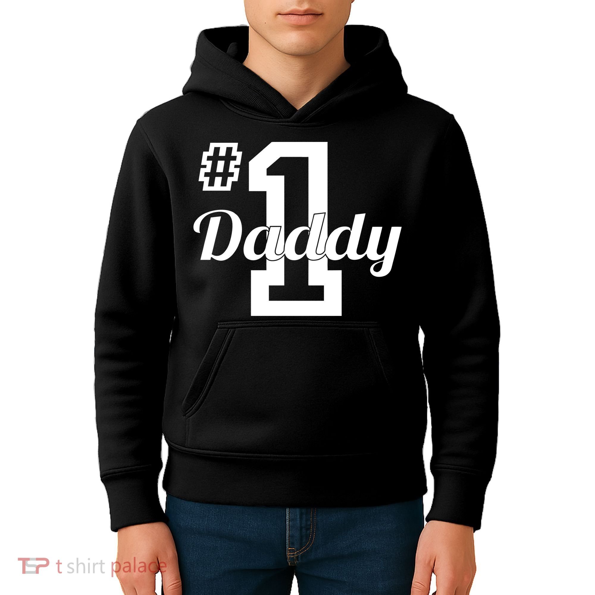 Number One Dad Kids Hoodie