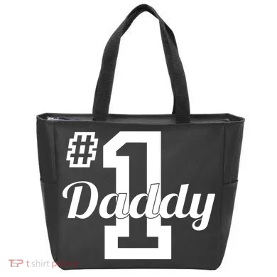 Number One Dad Tote Bag