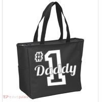 Number One Dad Tote Bag thumb 2