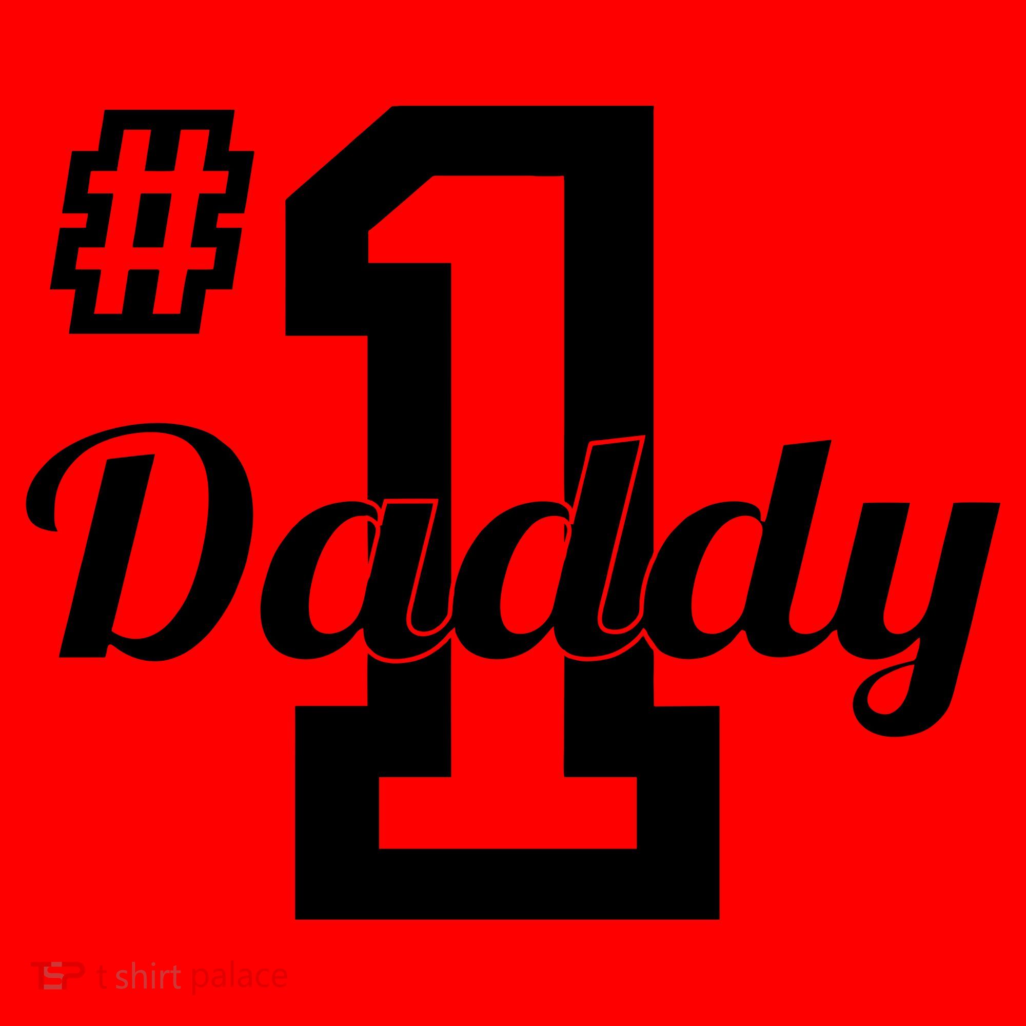 Number One Dad Santa Hat