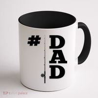 Number One Fishing Dad  Coffee Mug thumb 1