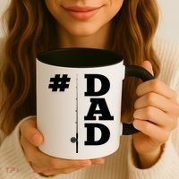 Number One Fishing Dad  Coffee Mug thumb 3
