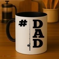 Number One Fishing Dad  Coffee Mug thumb 4