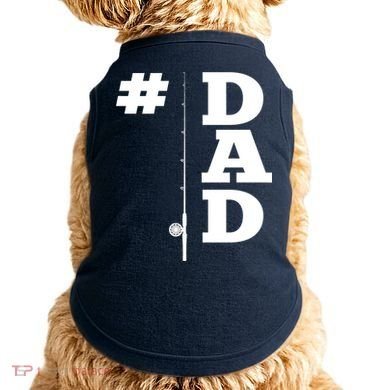 Number One Fishing Dad  Doggie Tank