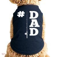Number One Fishing Dad  Doggie Tank thumb 0