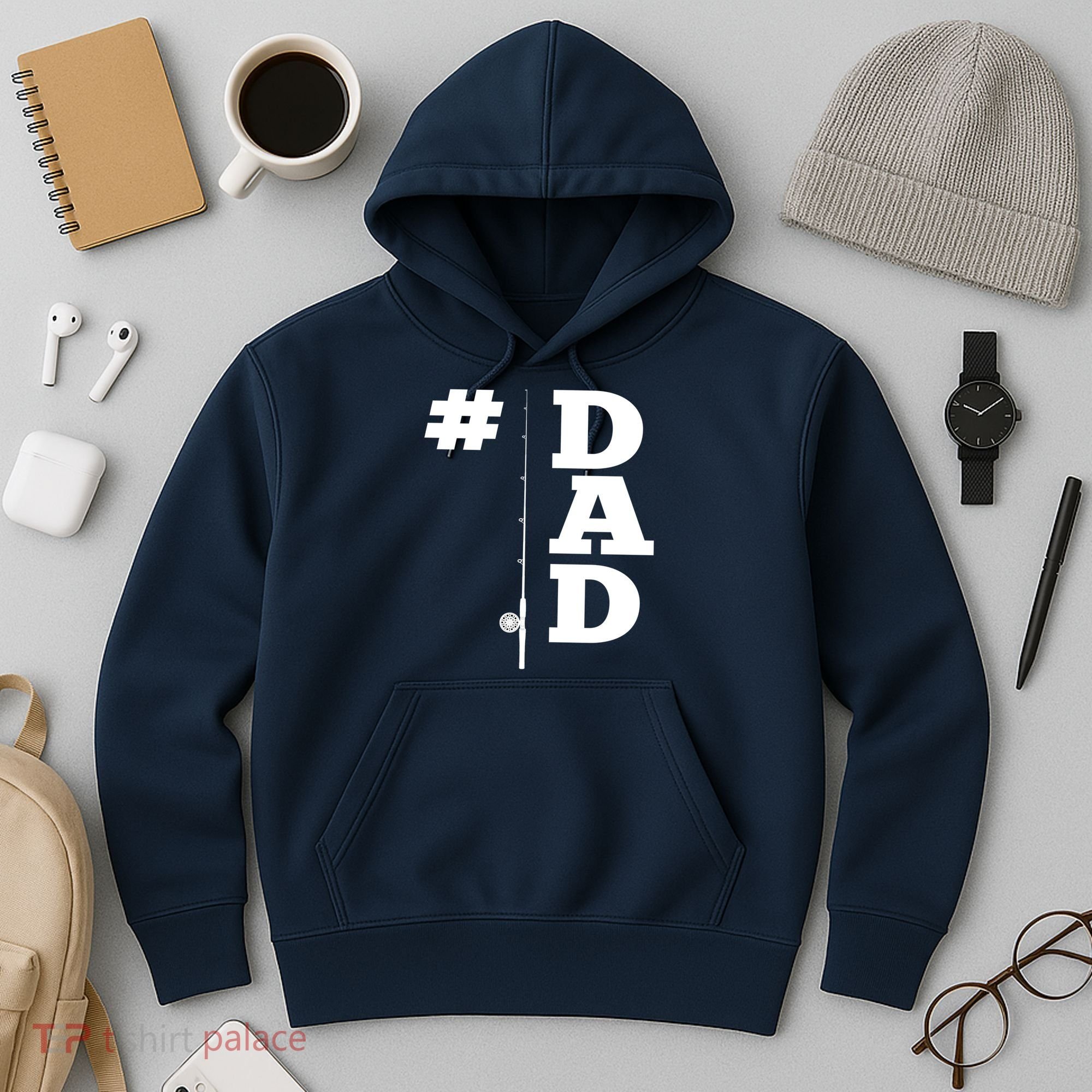 Number One Fishing Dad  Hoodie