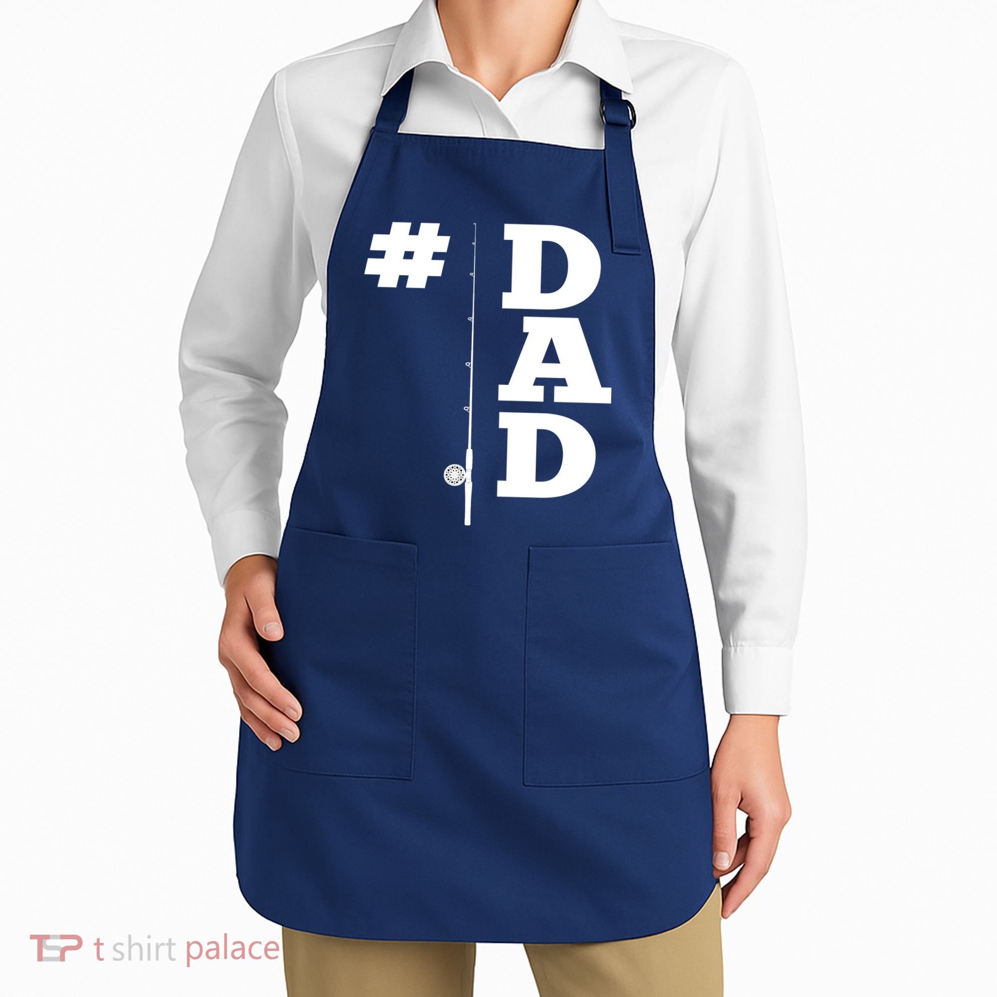 Number One Fishing Dad  Apron