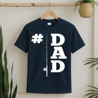 Number One Fishing Dad  T-Shirt thumb 2