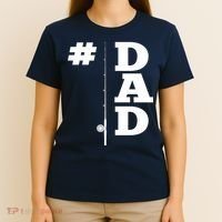 Number One Fishing Dad  T-Shirt thumb 4