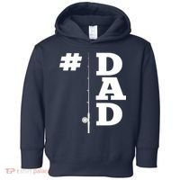 Number One Fishing Dad  Toddler Hoodie thumb 0