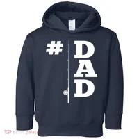 Number One Fishing Dad  Toddler Hoodie thumb 0
