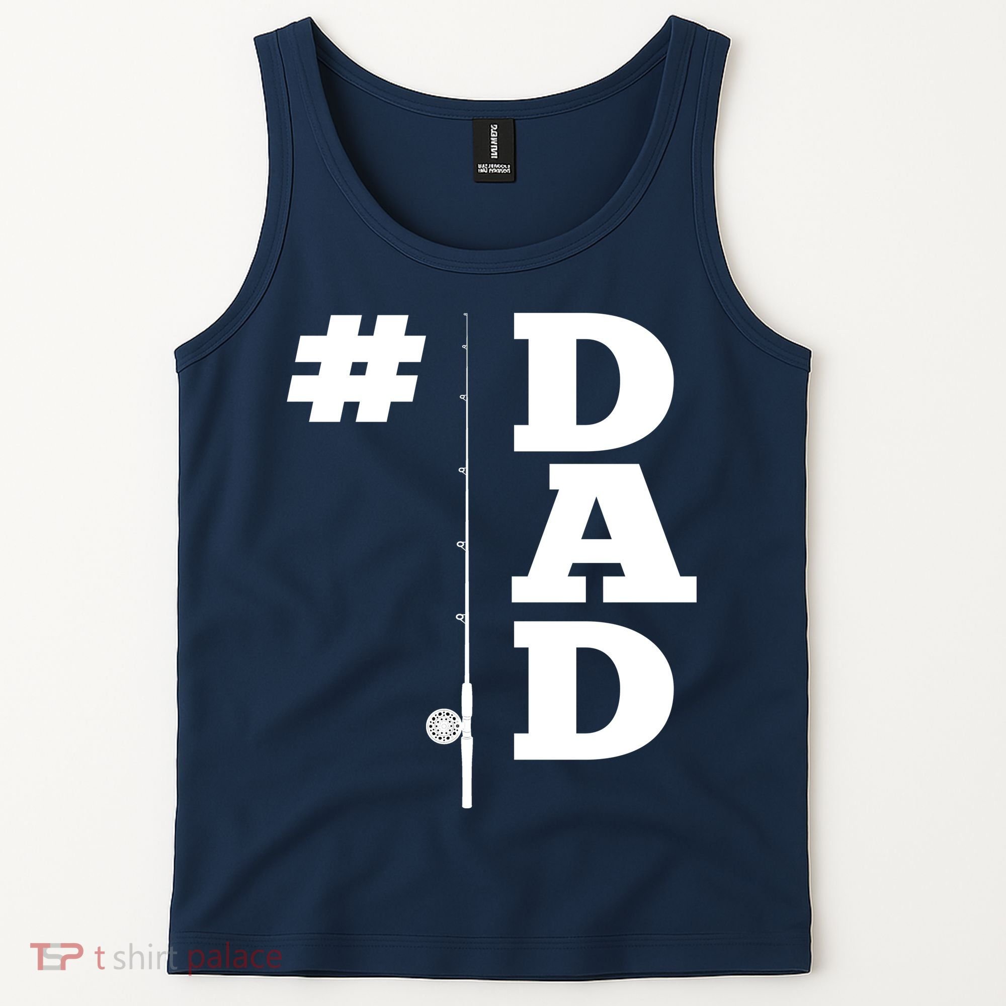 Number One Fishing Dad  Tank Top
