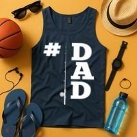 Number One Fishing Dad  Tank Top thumb 4