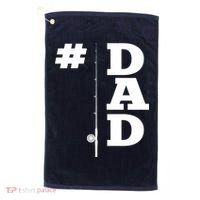 Number One Fishing Dad  Golf Towel thumb 0