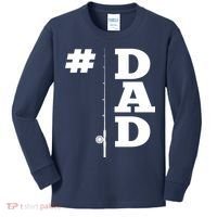 Number One Fishing Dad  Kids Long Sleeve Shirt thumb 0