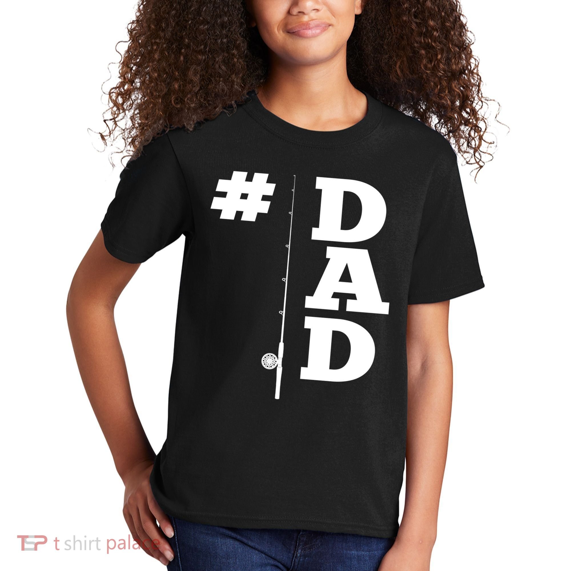 Number One Fishing Dad  Kids T-Shirt